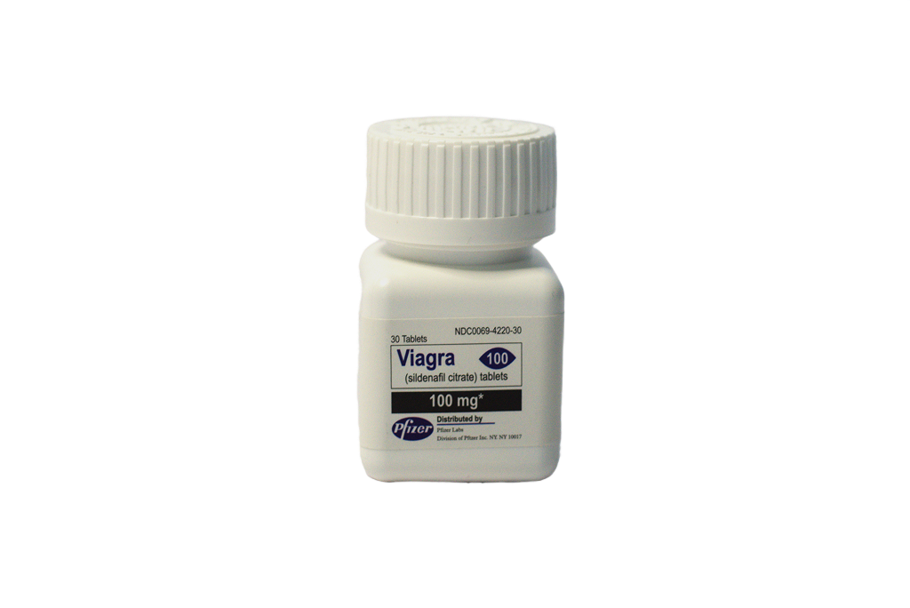 Bela bočica Viagra 100 mg, 30 tableta sildenafil citrate, Pfizer etiketa