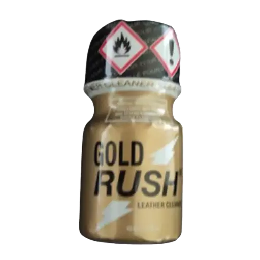 Zlatna bočica Gold Rush Leather Cleaner front view