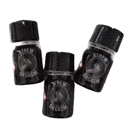 Tri crne bočice Xtream Orgasm Leather Cleaner
